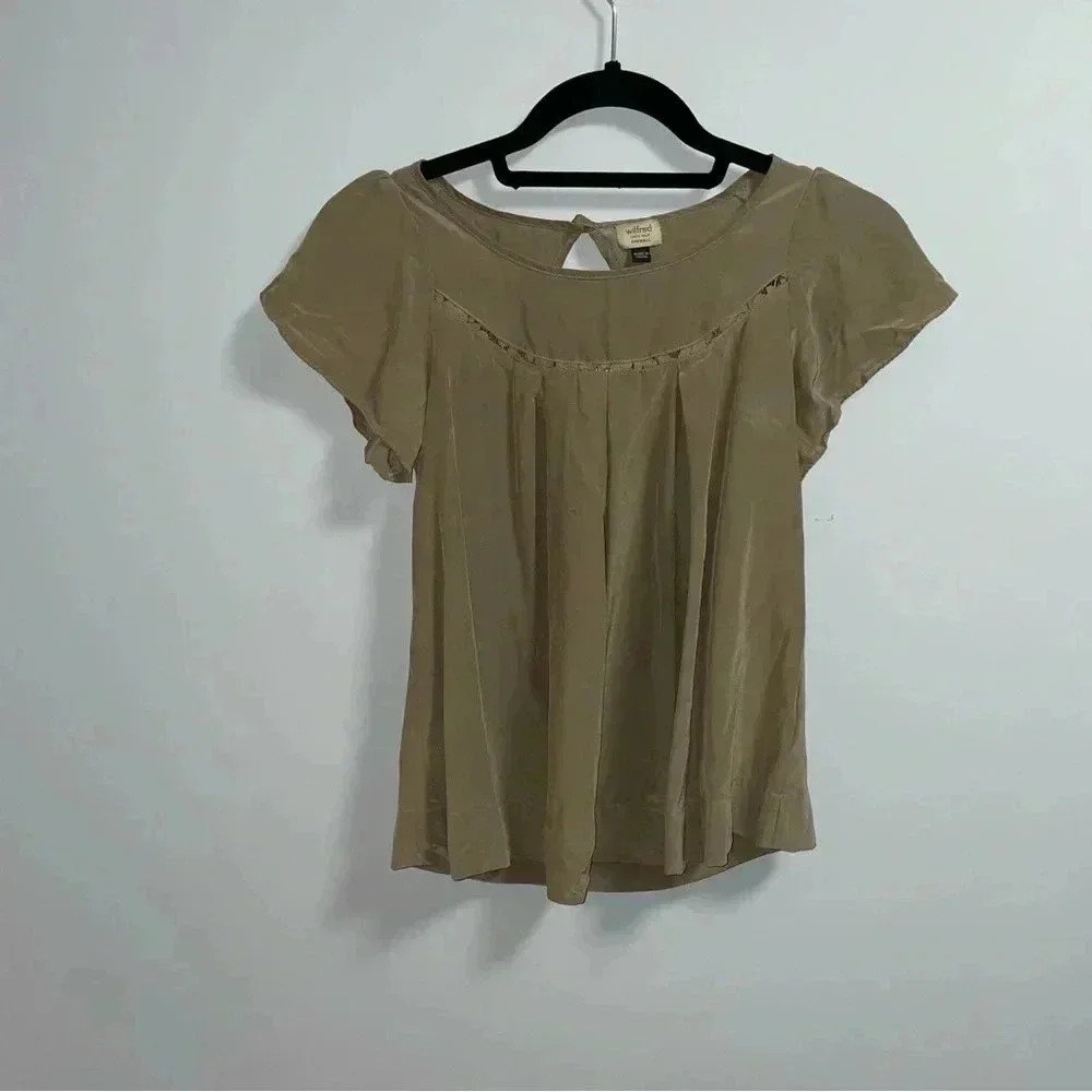Aritzia- Wilfred Silk Blouse